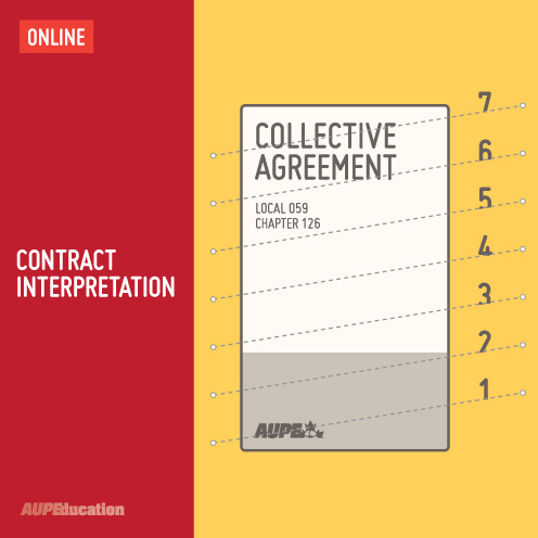 AUPE Contract Interpretation course image