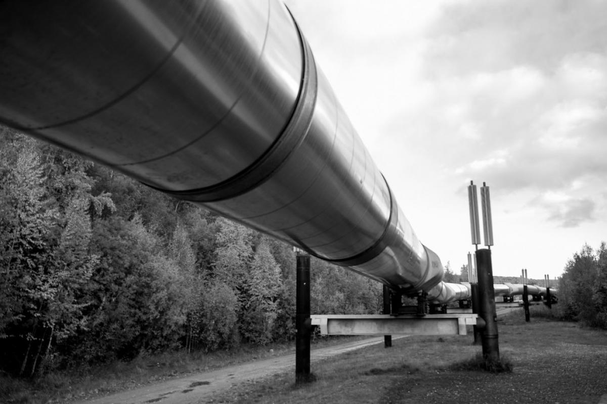 &quot;Pipeline | Fairbanks, Alaska&quot; by Ted LaBar is licensed under CC BY-NC 2.0. To view a copy of this license, visit https://creativecommons.org/licenses/by-nc/2.0/