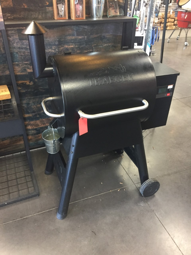 Win this Traeger smoker courtesy of Johnson Insurance!